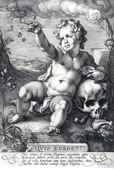Hendrik Goltzius, Quis evadet?, Copper engraving, 212 x 153 mm, 1594