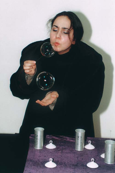 Nadezhda Lyahova, Soapy Reflections. Soap bubbles, 1999, ATA Center for Contemporary Art, Sofia