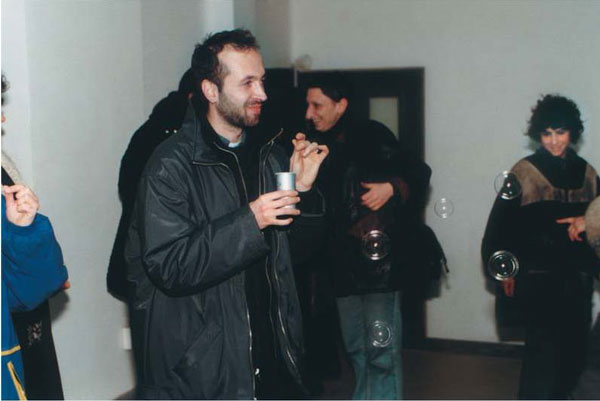 Nadezhda Lyahova, Soapy Reflections, Homo bulla, ATA Center for Contemporary Art, 1999