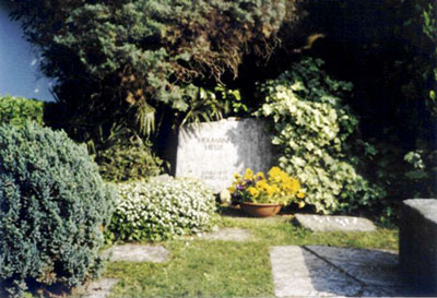 Гробът на Херман Хесе