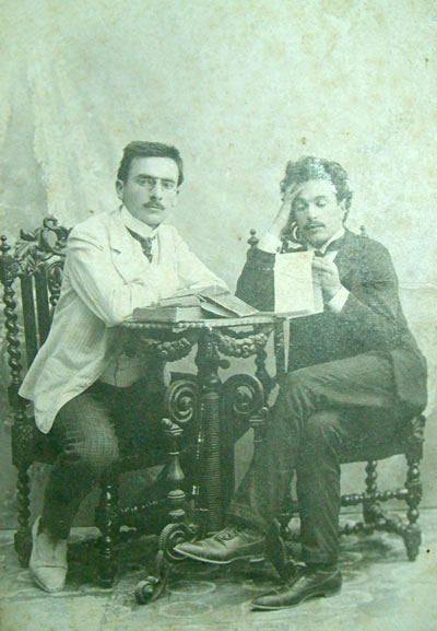 Й. Сливополски-Пилигрим и К. Кърджиев (Лемберг, 1907 г.)