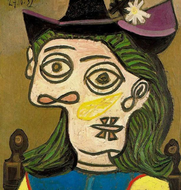 Пикасо. Портрет на Дора Маар (27.10.1939 г.)