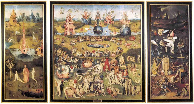 Йеронимус Босх, Градината на наслаждeнията, ок. 1510-1515