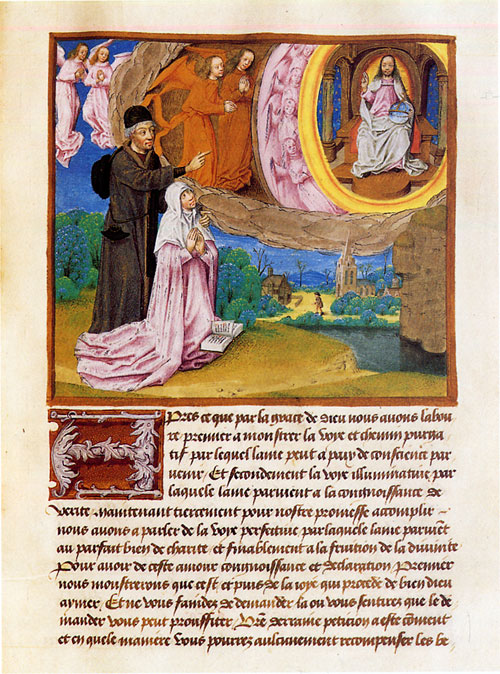 Майстор-миниатюрист на Едуард IV, Авторът показва на душата пътя към Бога