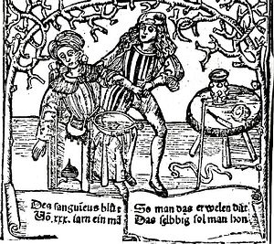 Бюргерско семейство през XIV в.