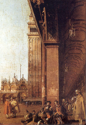 Каналето. Прокураторство на Венеция, пл. Сан Марко. 1755