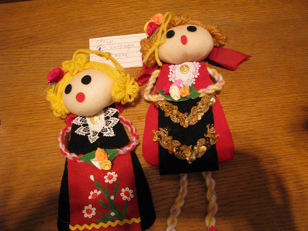 Кукли, получили награда в Националната изложба на куклата, 2009 г.