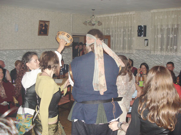Ролево празнуване на кралска сватба. 2 август 2008 г., х. „Академика”, с. Храбрино, Пловдивско