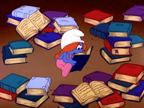  = Smurfs:  6,  26: Bookworm Smurf (8.11.1986) - 1