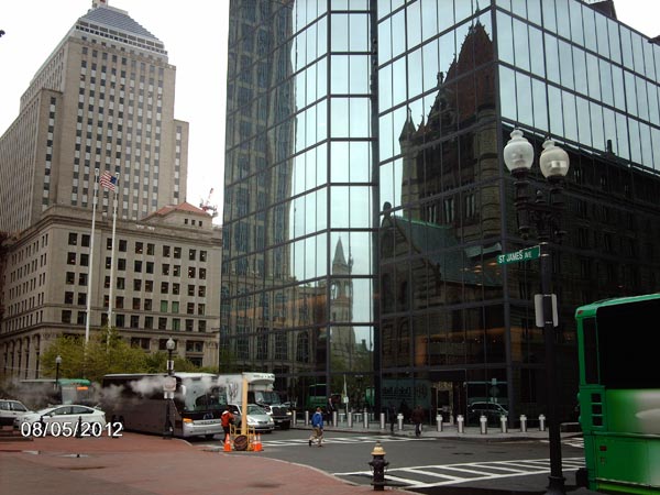 Централният площад „Копли” в Бостън
