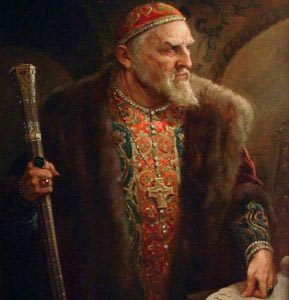 Първият руски цар Иван IV Грозни (1547-1584), първообразът на дядо Иван, от когото векове наред българите очакват да ги освободи от неверниците