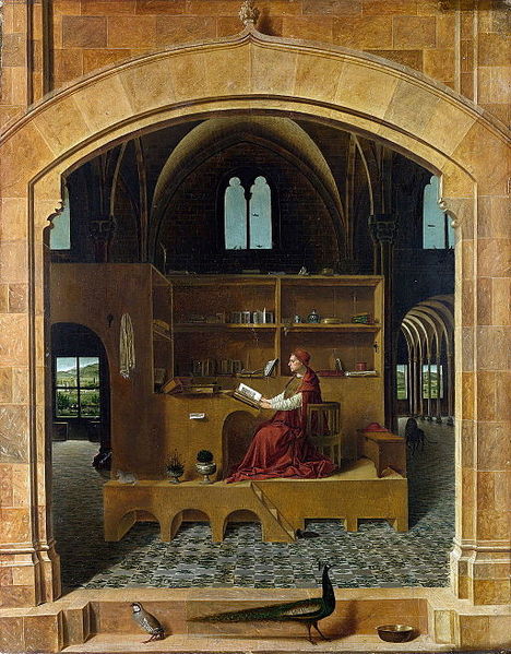 Antonello da Messina, San Girolamo nello studio 1474-1475