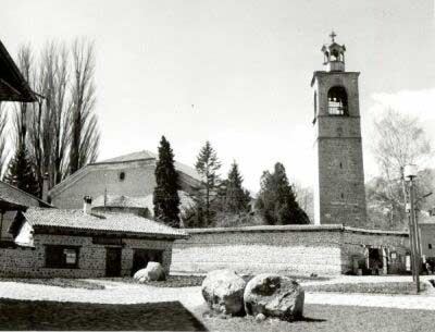 12. The Temple ensemble in Bansko. The church's edifice dates from 1835 and the bell tower from 1912