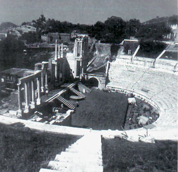 Das antike Theater in Plovdiv